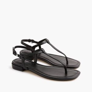 J. Crew Black Sandals